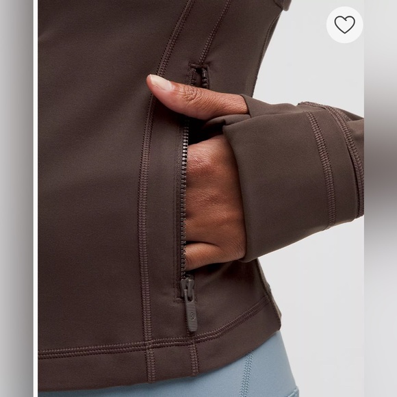 ‼️SOLD‼️🆕Lululemon🍋 Define Cropped Jacket Nulu Colour Espresso Sz 0 - Picture 6 of 12